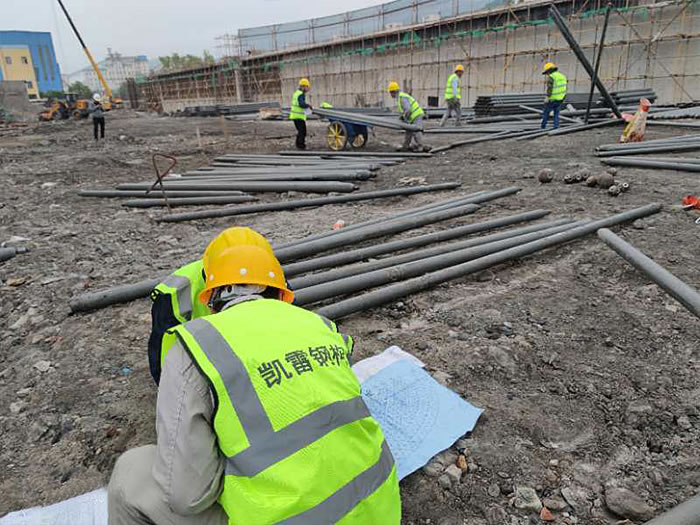 河北螺栓球网架结构